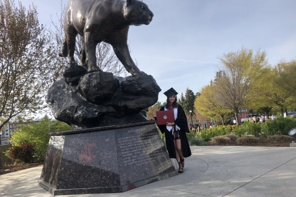 Graduation from Washington State University in May 2019